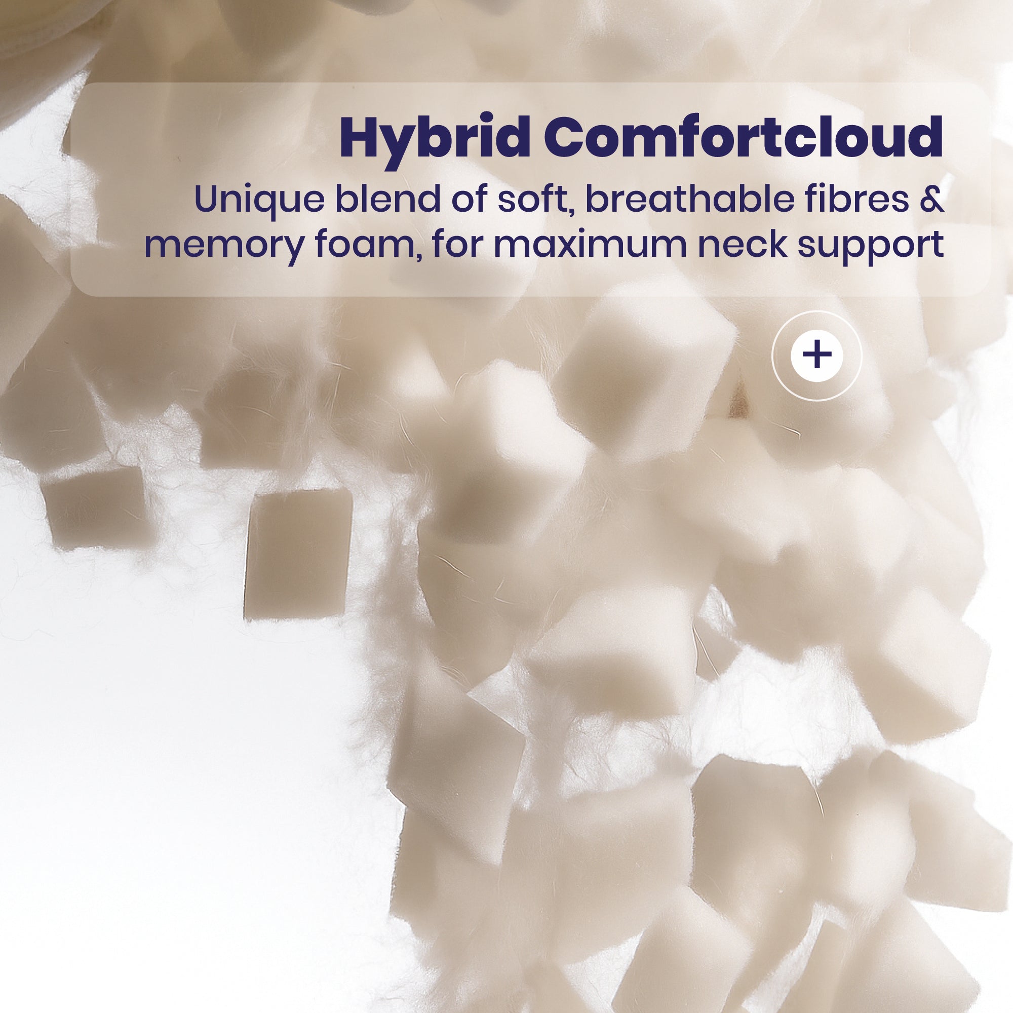 Brightr® Stella Hybrid Adjustable Pillow | Best pillow For Neck Pains