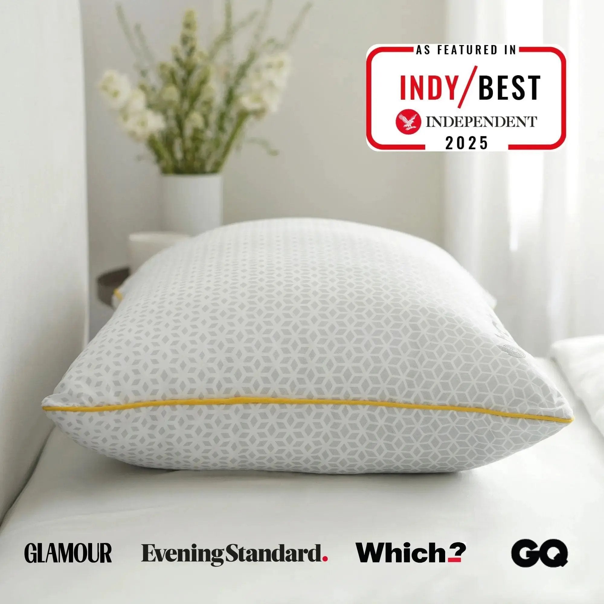 Brightr® Stella Hybrid Adjustable Pillow | Best pillow For Neck Pains