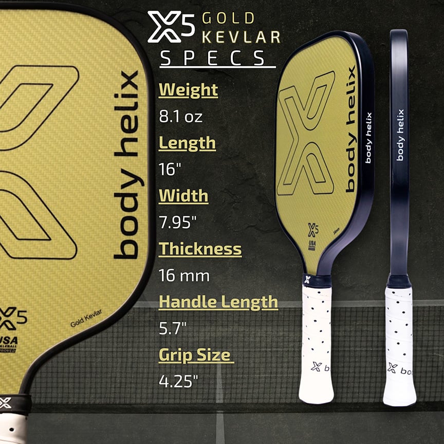X5 Kevlar Pickleball Paddle