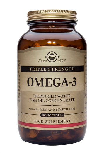 Solgar_Triple Strength Omega-3_Softgels_100