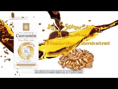 Solgar - Full Spectrum Curcumin 185x 30/90 Softgels