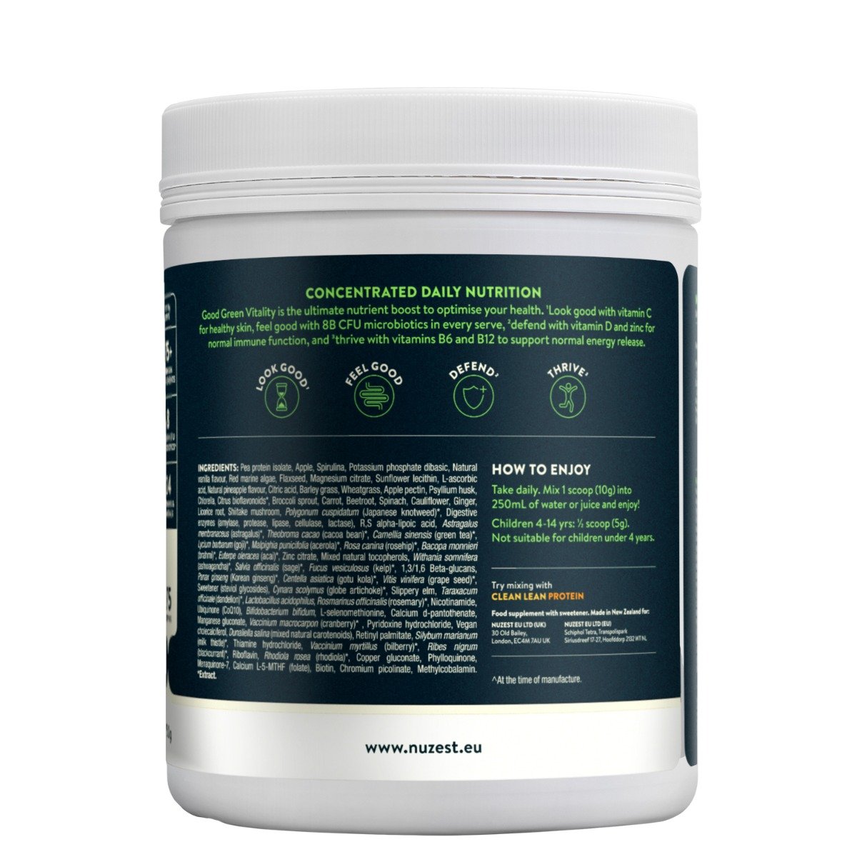 Nuzest Good Green Vitality – 300g/750g FREE Delivery