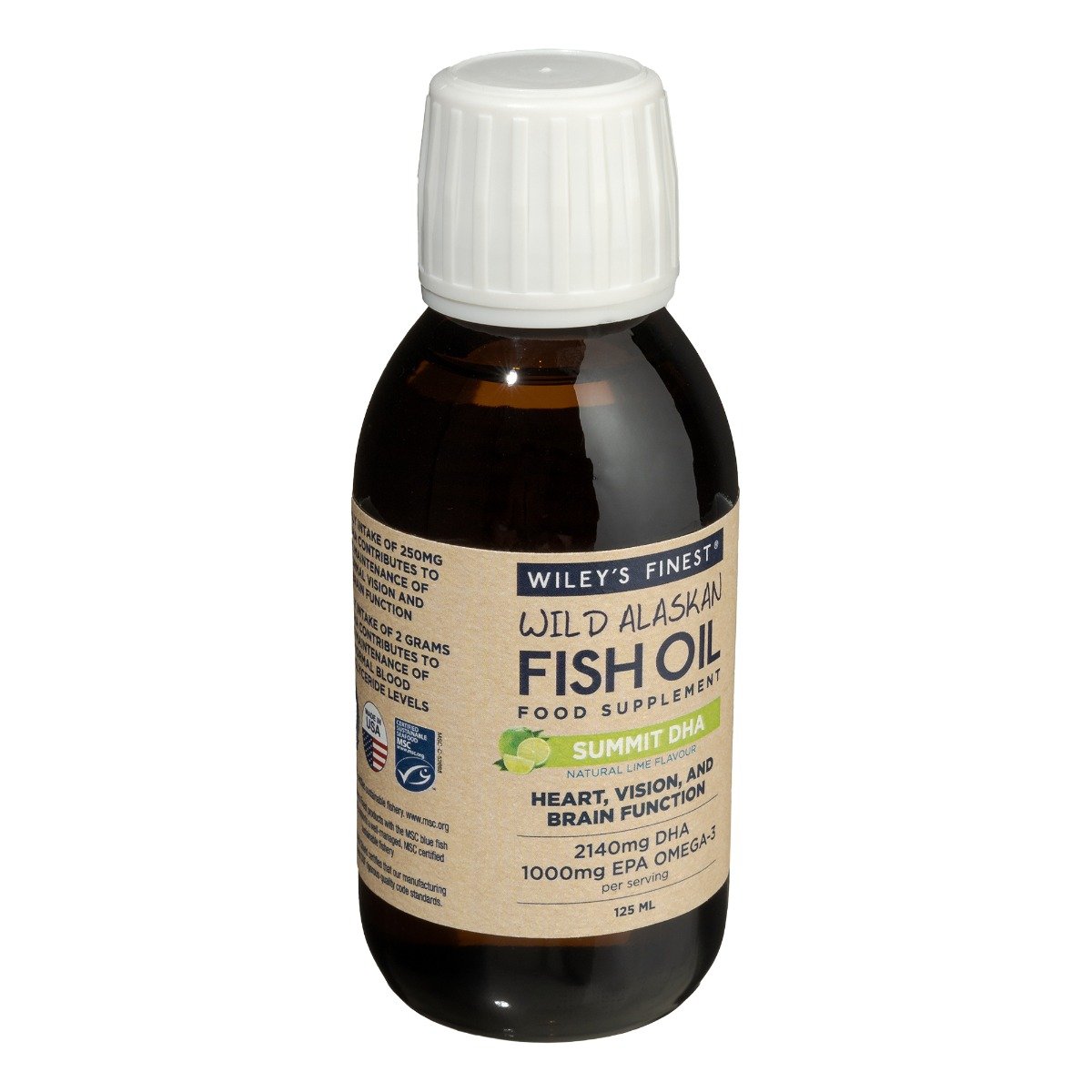 Wiley's Finest Summit DHA Liquid - 125ml 25 servings