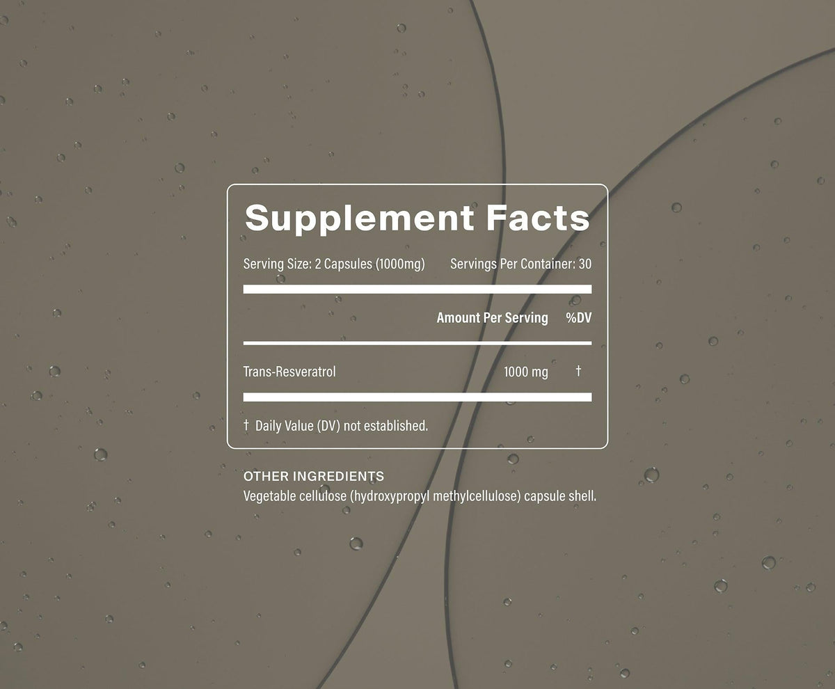 Manapura Pure Trans-Resveratrol Supplement | Sirtuin Activator for Longevity & Antioxidant Defence