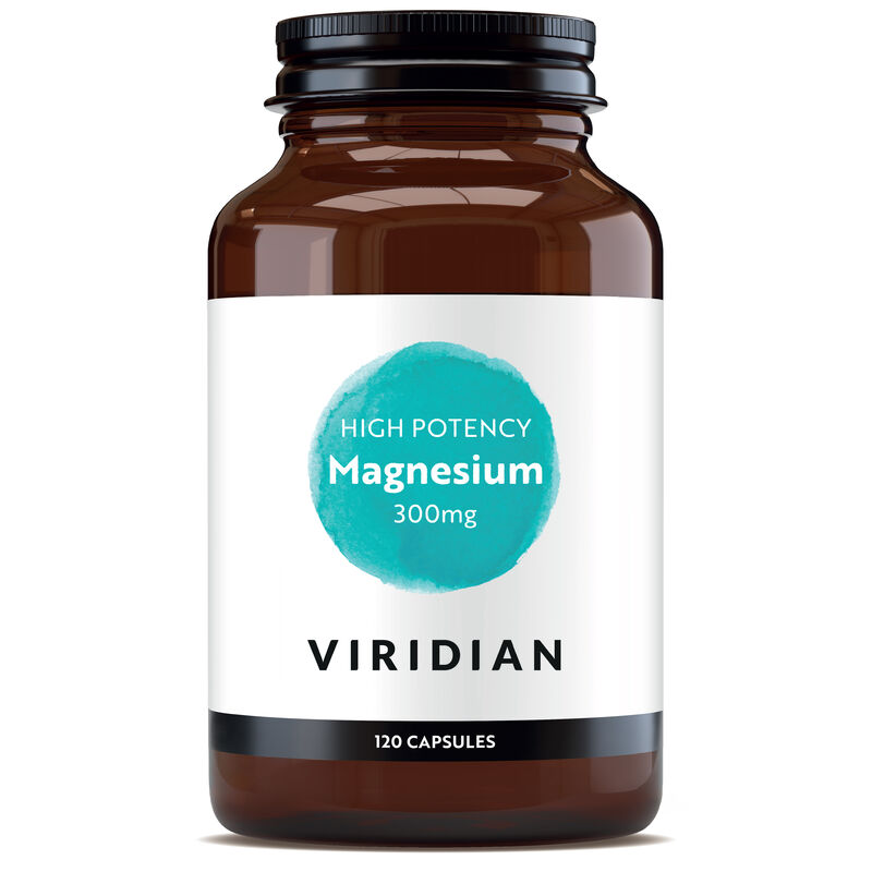 Viridian Hi-Potency Magnesium 300mg 120 Capsules