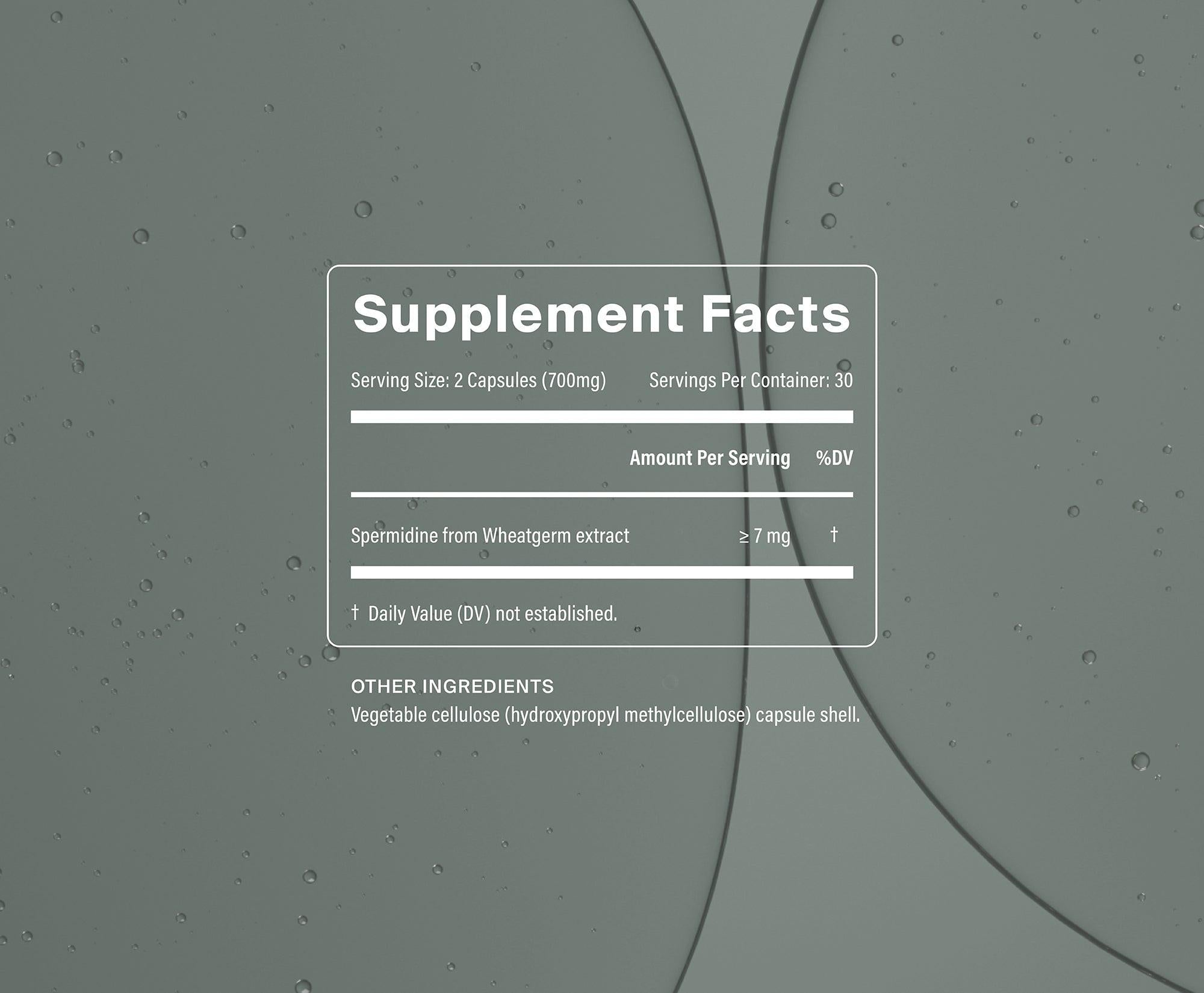 Manapura Natural Spermidine Supplement | Autophagy & Healthy Ageing Support