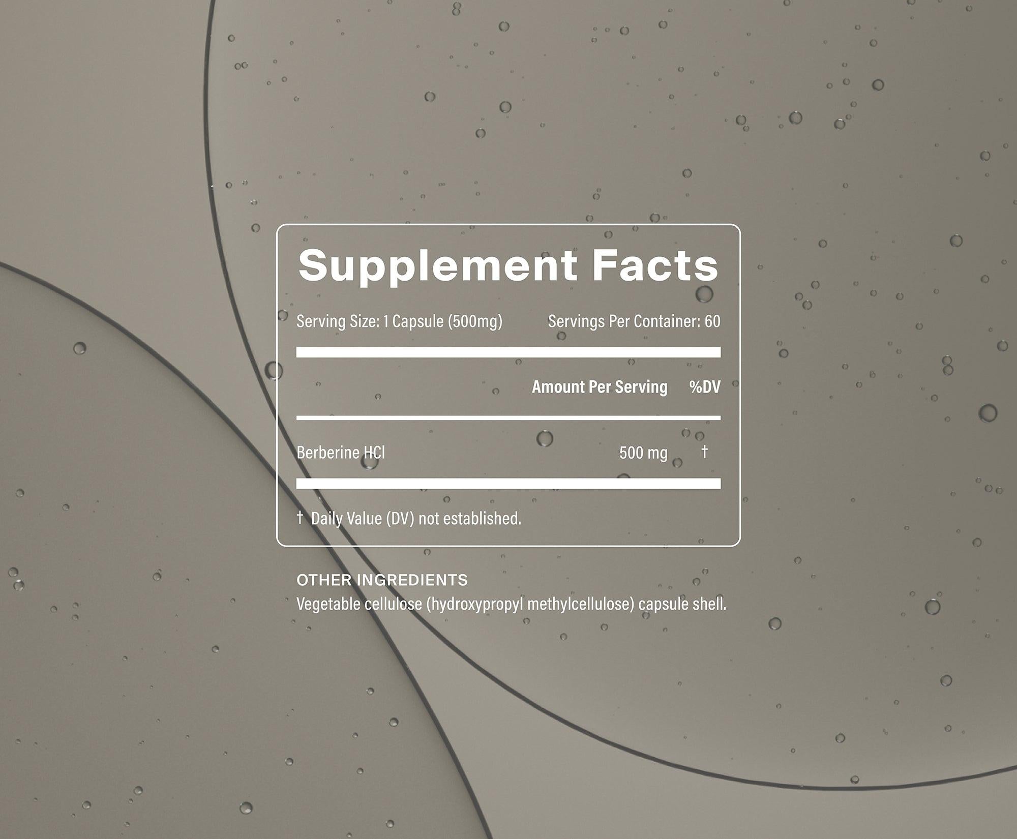 Manapura Pure Berberine Supplement | Blood Sugar & Metabolic Health Support