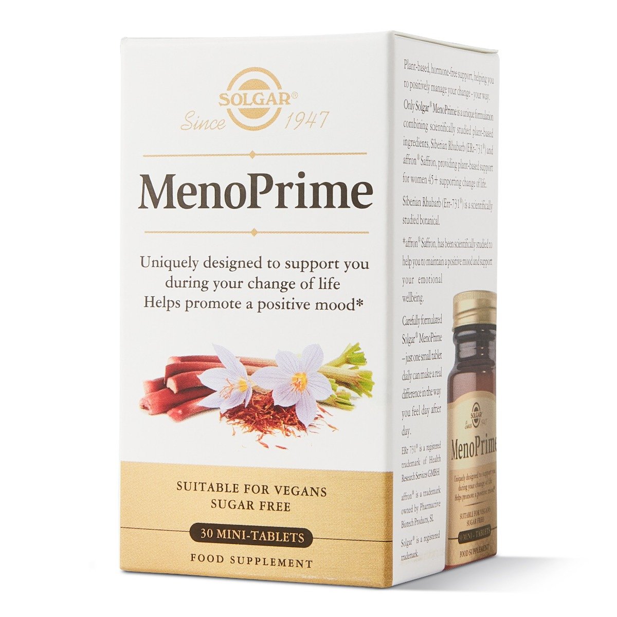 Solgar - Menoprime 30 mini tablets
