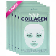 Collagen Hydrating Face Mask - Marine Collagen Sheet Mask - 5 Pack