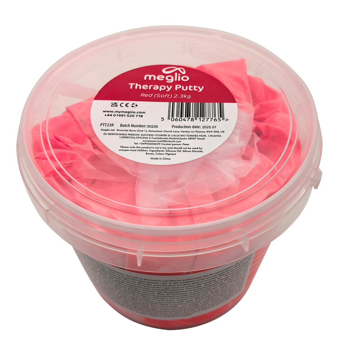 Meglio Therapy Putty 2.3kg Clinic Tub
