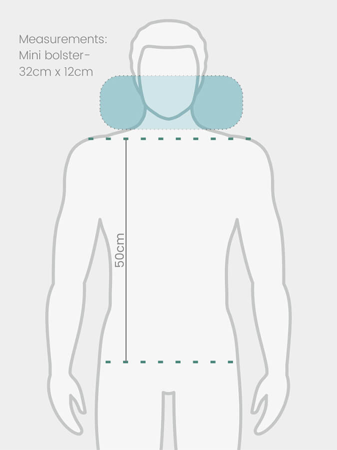 Yoga Studio Organic Lightweight Mini Meditation Yoga Bolster