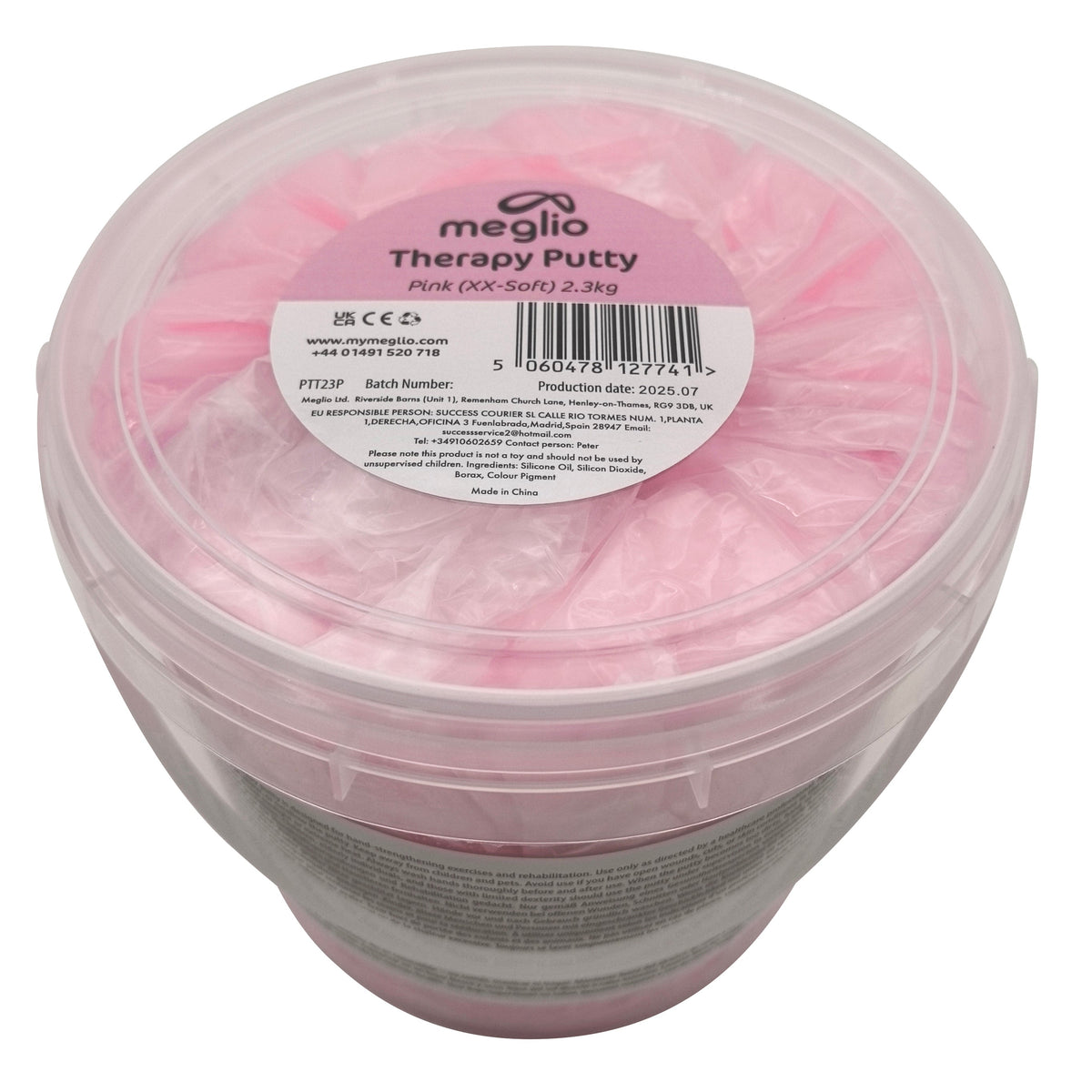 Meglio Therapy Putty 2.3kg Clinic Tub