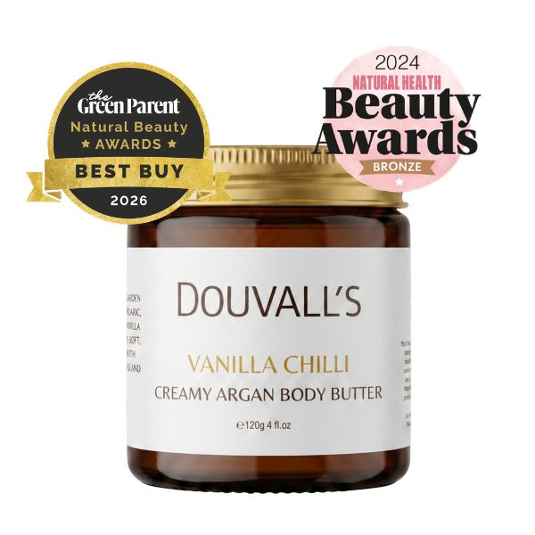Organic Creamy Argan Body Butter 60ml | Luxurious Hydration in Six Scents