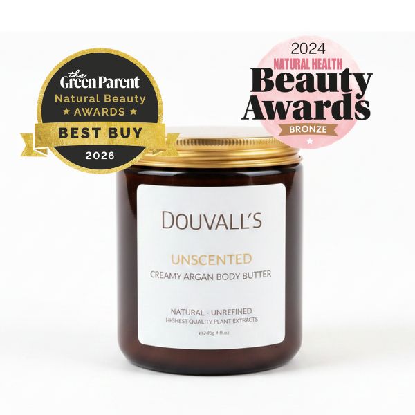 Organic Creamy Argan Body Butter Lavender and Lemon 240ml
