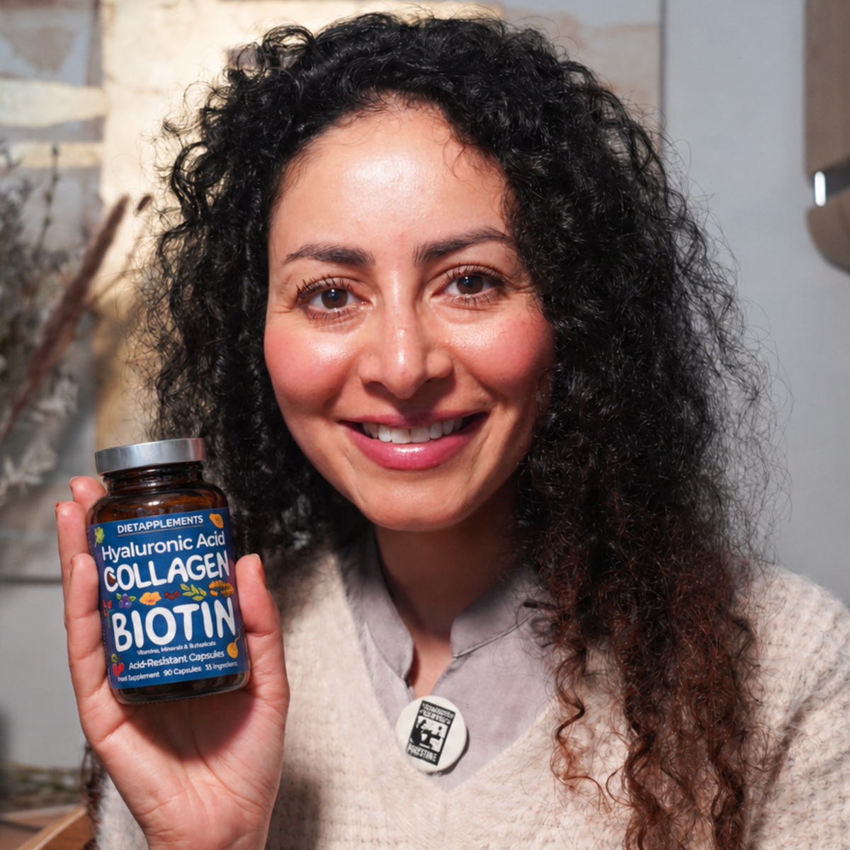 Complete Hair, Skin, Nails Supplement! Marine Collagen, Hyaluronic Acid, Biotin, Vitamins, Minerals, Superfood - 35 Ingredients