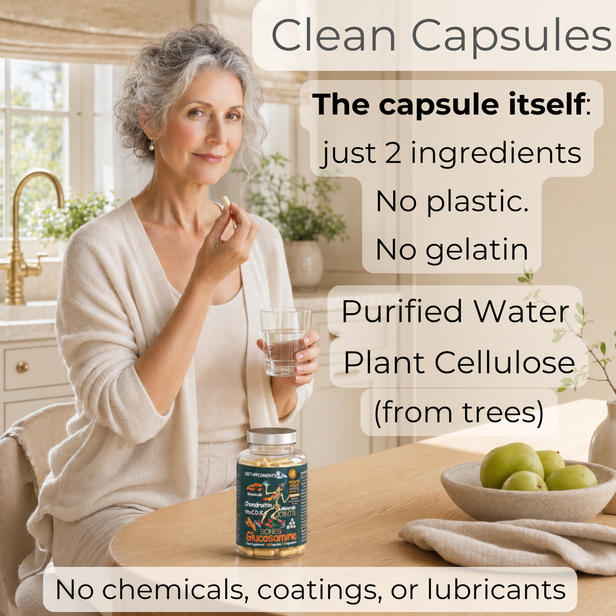 Glucosamine, Chondroitin, Turmeric, Vitamins & Minerals Complex