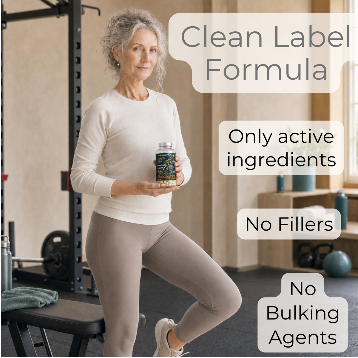 Glucosamine, Chondroitin, Turmeric, Vitamins & Minerals Complex