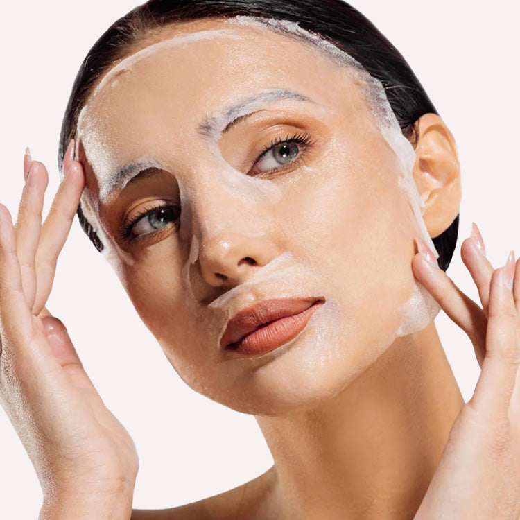 Collagen Hydrating Face Mask - Marine Collagen Sheet Mask - 5 Pack