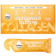 Benjamin Button 12,000mg Marine Collagen Drink - Mango Liquid Sachets