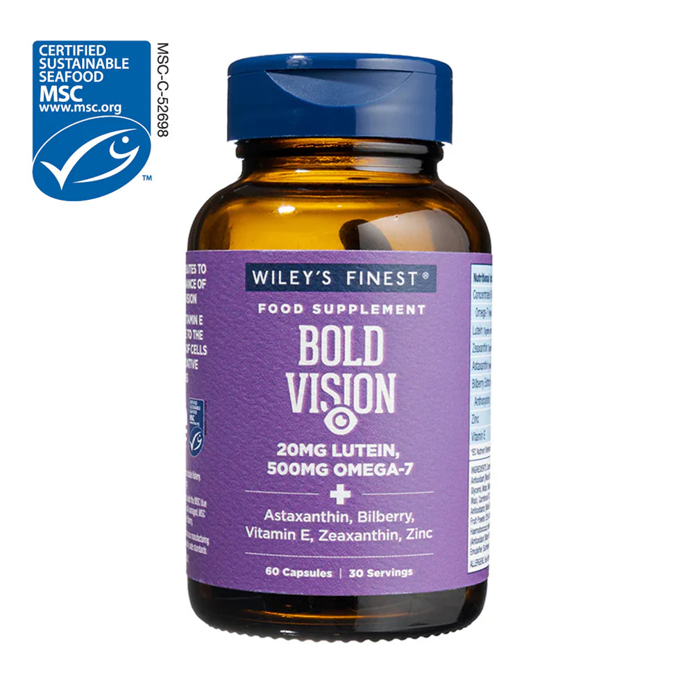 Wiley's Finest Bold Vision - 60 Fish Capsules