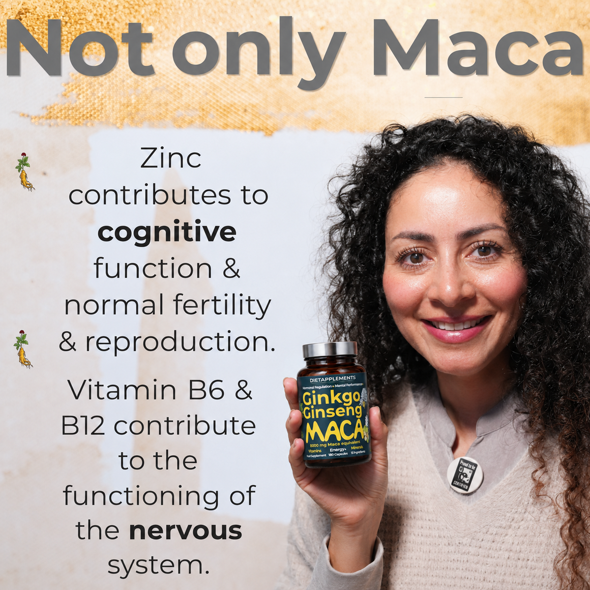 Maca, Korean Red Ginseng & Ginkgo Biloba Complex