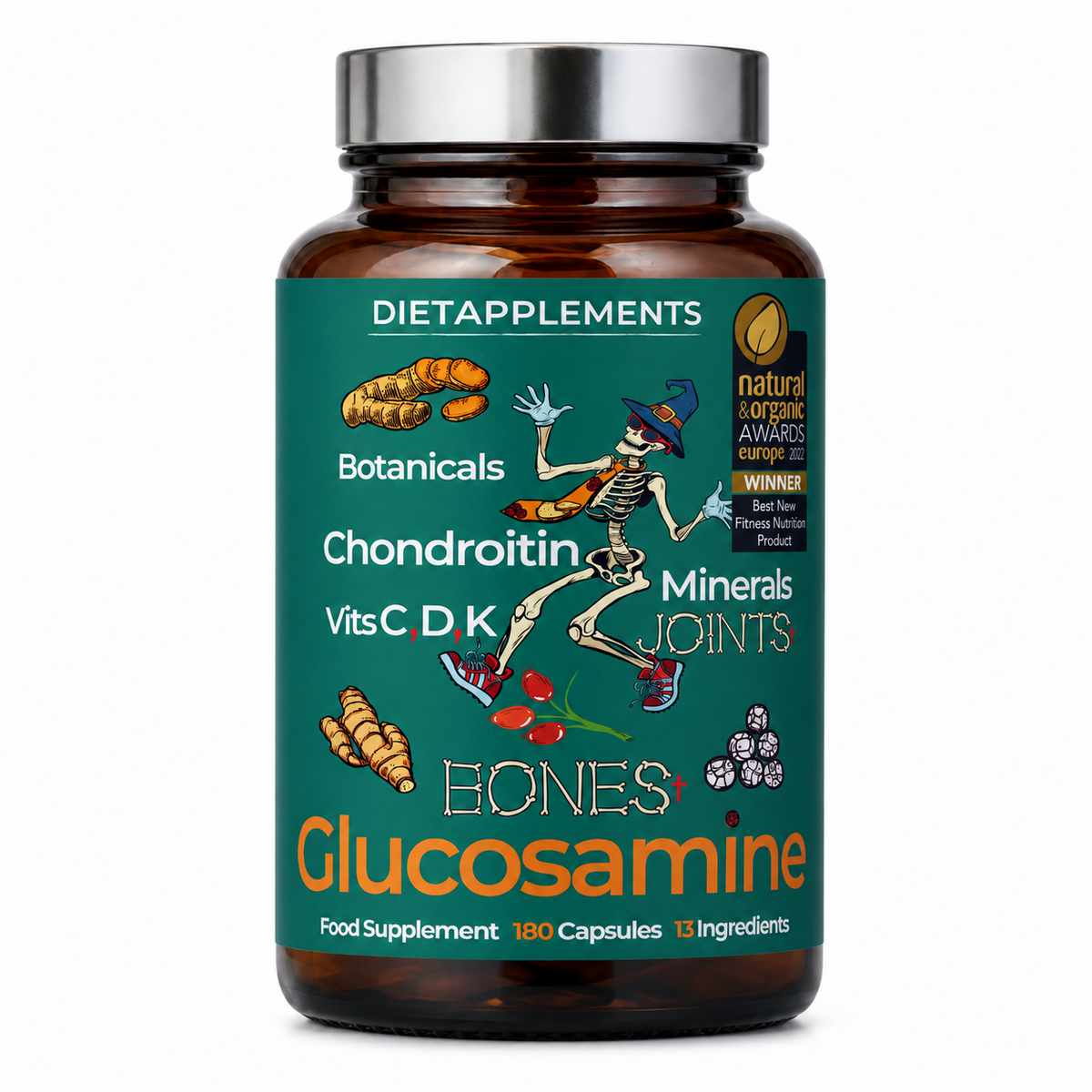 Glucosamine, Chondroitin, Turmeric, Vitamins & Minerals Complex