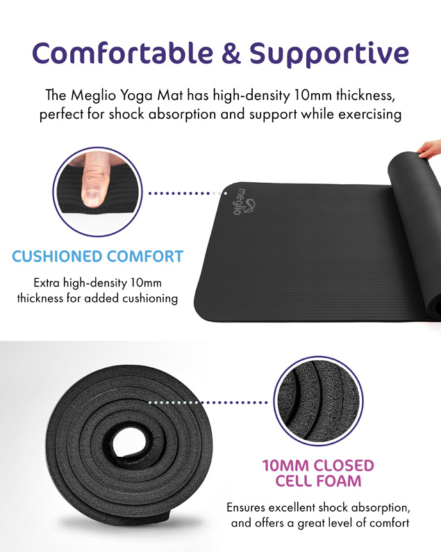 Meglio 10mm Yoga Mat