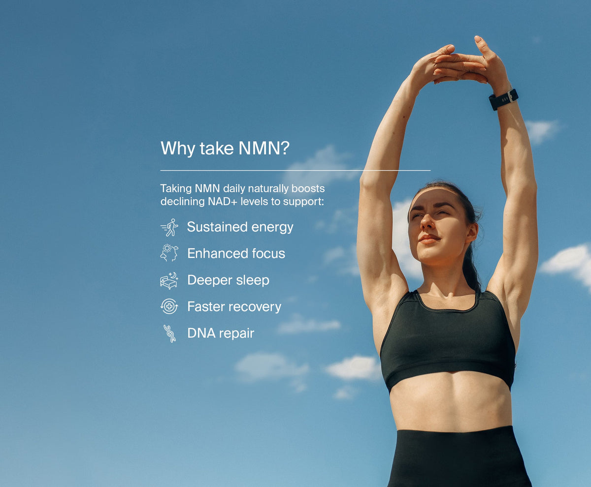 Manapura Pure NMN Supplement | NAD+ Precursor for Energy, Metabolism & Healthy Ageing