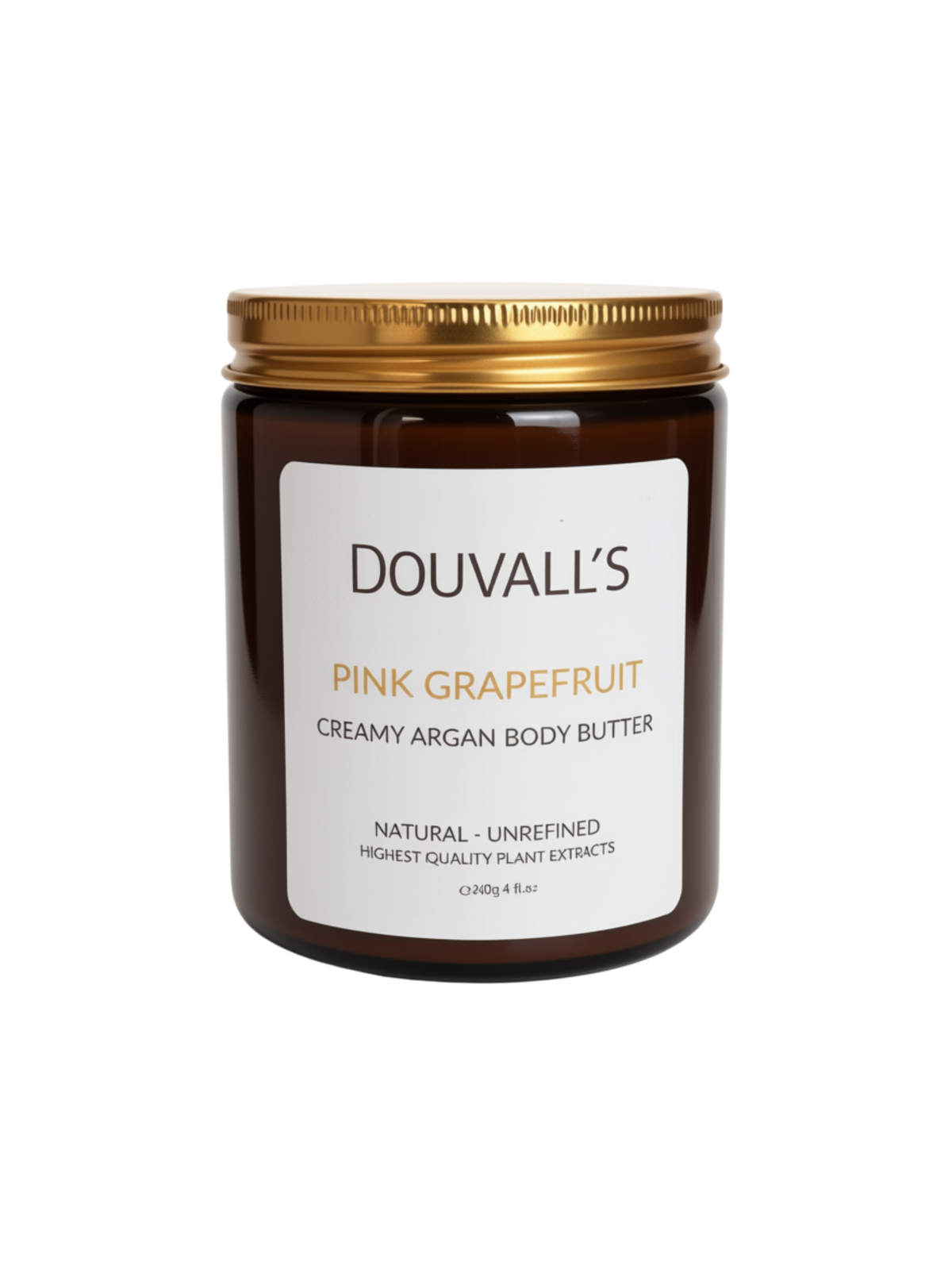 Organic Creamy Argan Body Butter Lavender and Lemon 240ml