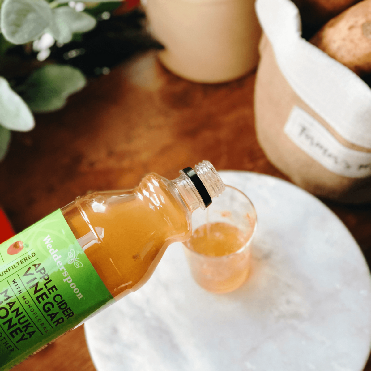 Wedderspoon Apple Cider Vinegar with Manuka Honey – 750ml