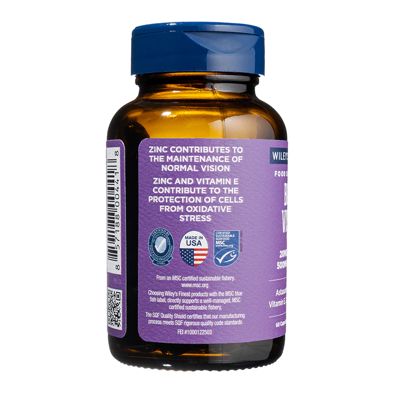 Wiley's Finest Bold Vision - 60 Fish Capsules