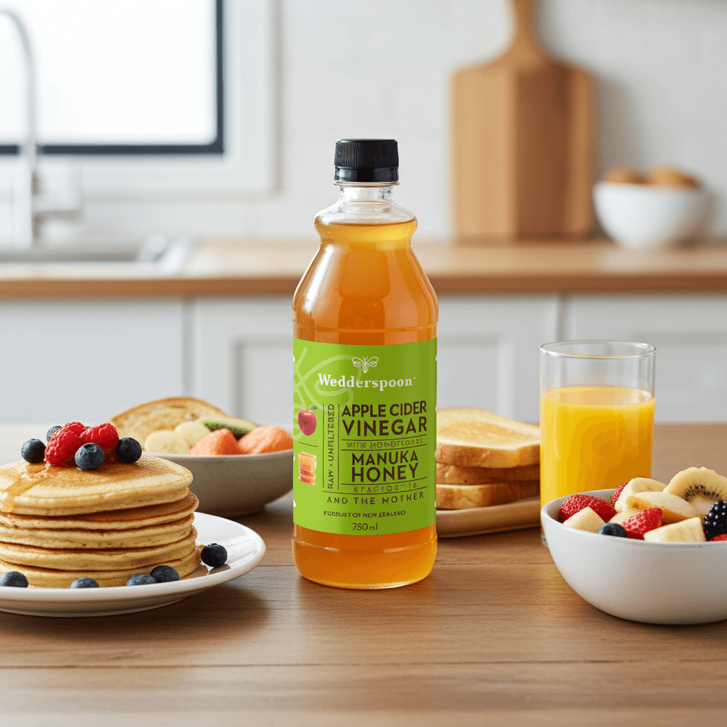 Wedderspoon Apple Cider Vinegar with Manuka Honey – Triple Pack