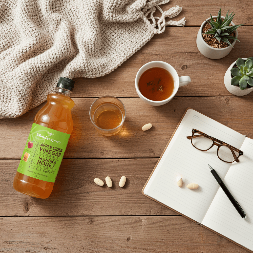 Wedderspoon Apple Cider Vinegar with Manuka Honey – Triple Pack