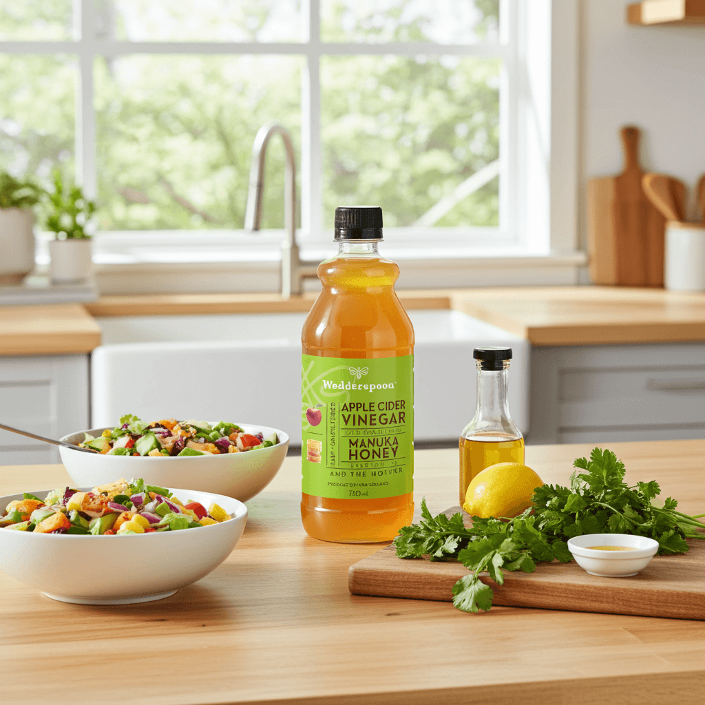 Wedderspoon Apple Cider Vinegar with Manuka Honey – Twin Pack