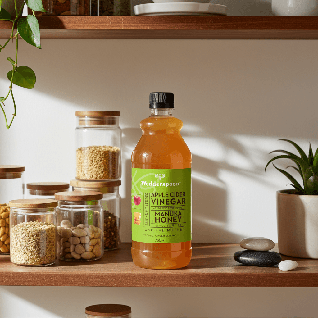 Wedderspoon Apple Cider Vinegar with Manuka Honey – 750ml