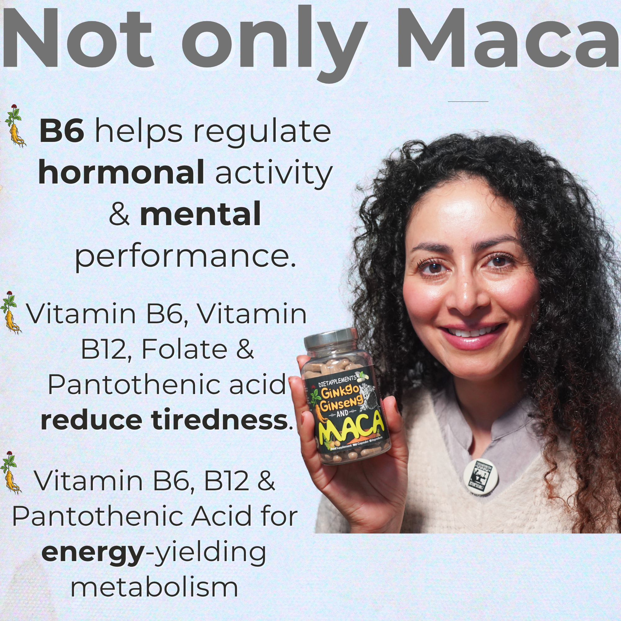 Maca, Korean Red Ginseng & Ginkgo Biloba Complex