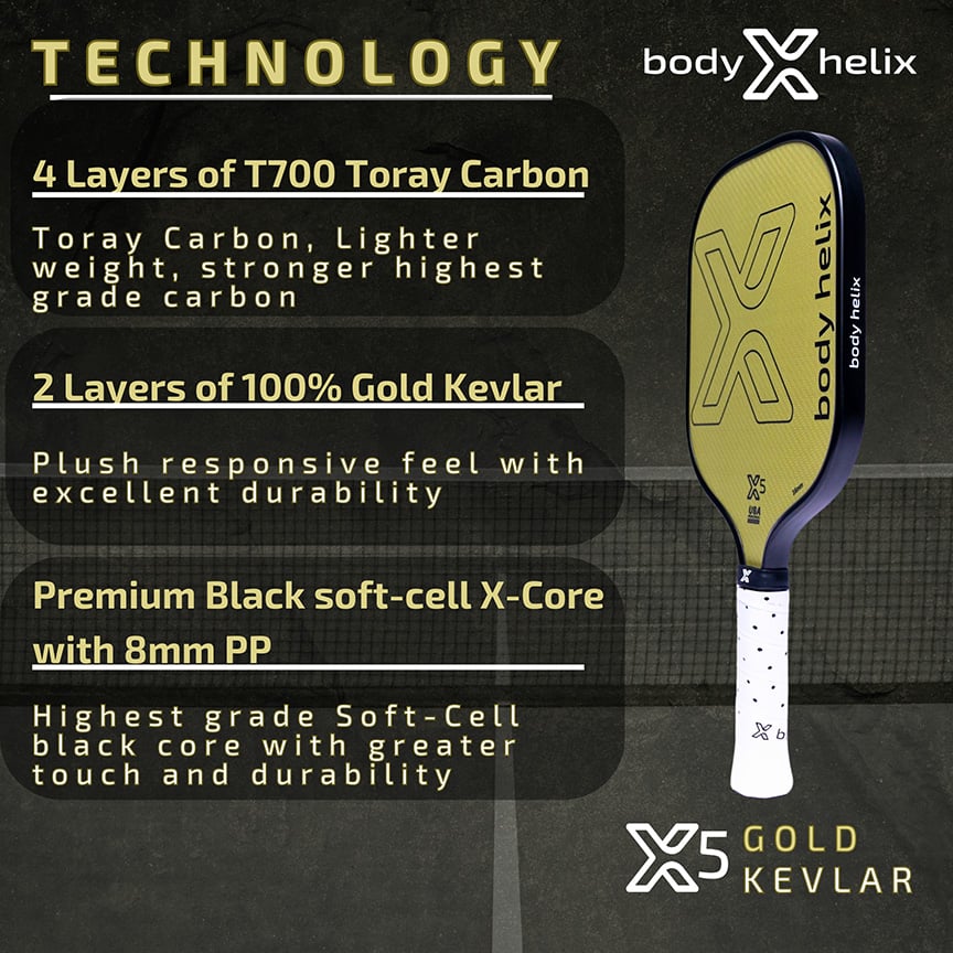 X5 Kevlar Pickleball Paddle