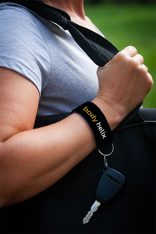 Compression is Key Keychain | Body Helix Branded Accessory – Total Wellness