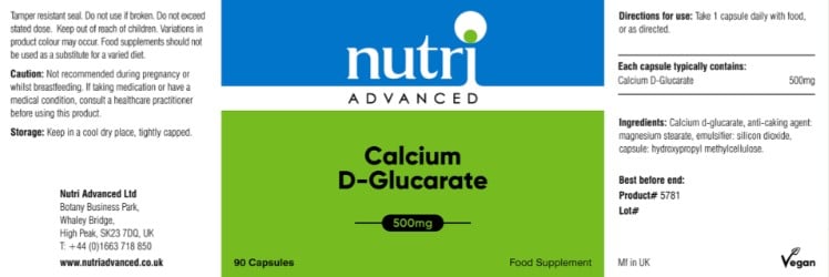 Calcium D Glucarate