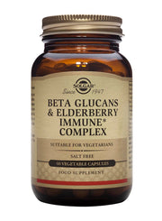 Solgar Beta Glucans & Elderberry Immune Complex_60