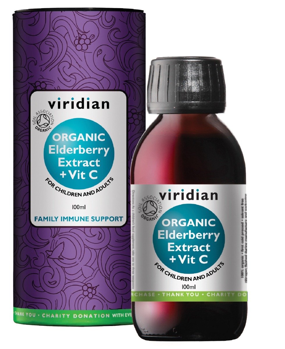 Viridian Elderberry Liquid +Vit C