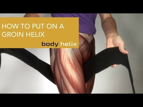 Adjustable Groin Helix Compression Wrap