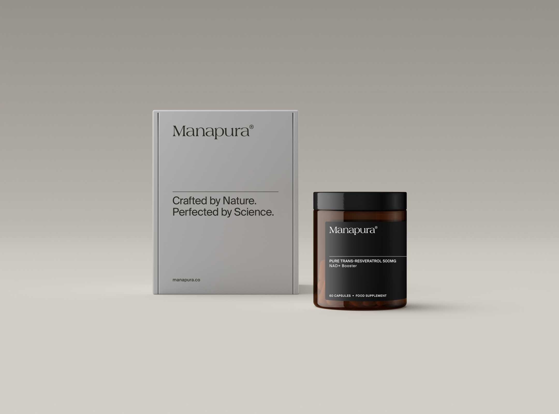 Manapura Pure Trans-Resveratrol Supplement | Sirtuin Activator for Longevity & Antioxidant Defence
