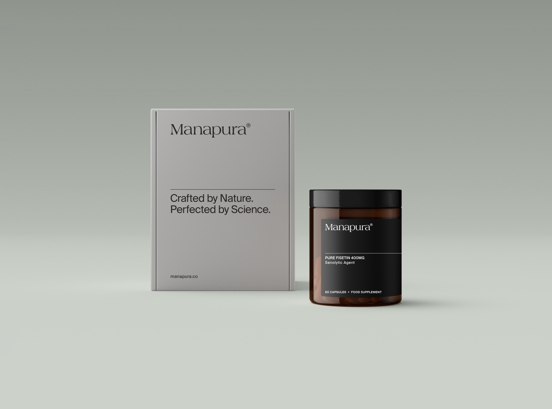 Manapura Pure Fisetin Supplement | Senolytic Flavonoid for Cellular Health & Longevity
