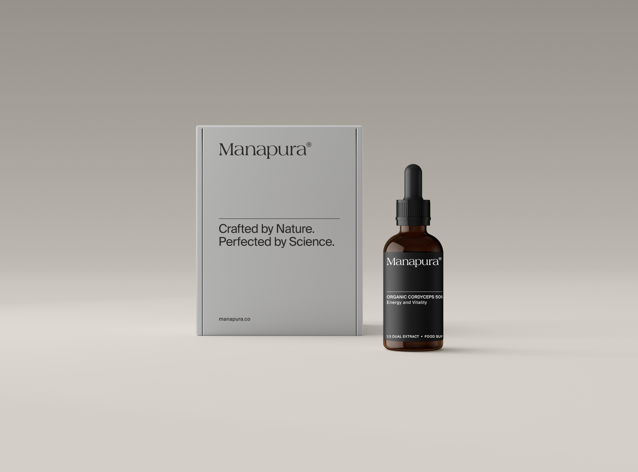 Manapura Organic Cordyceps Tincture | Natural Energy, Oxygen & Athletic Performance