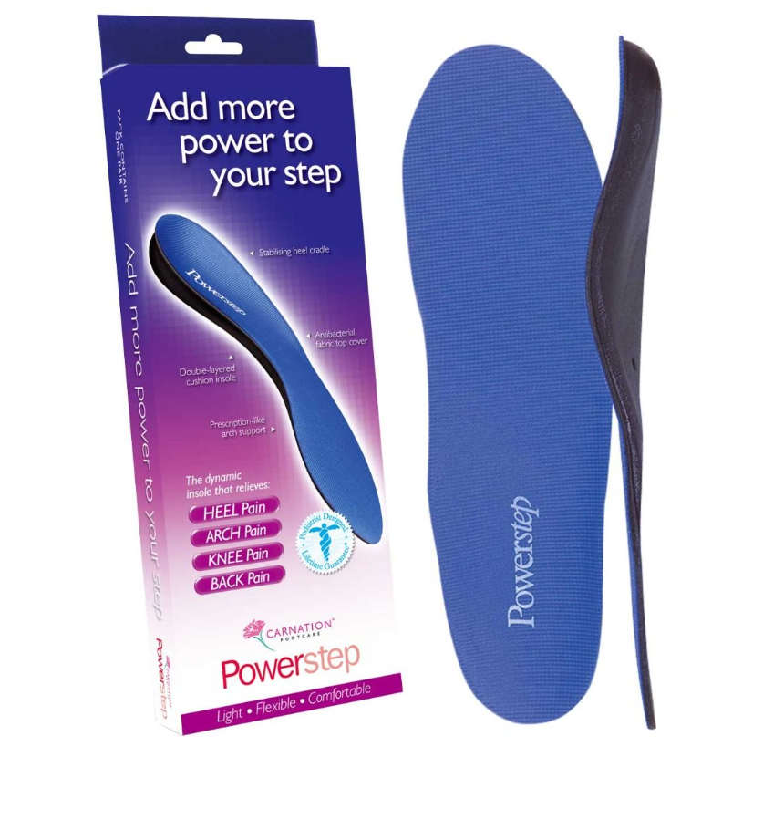 Powerstep Original Full Length Orthotic Insoles for Men & Women