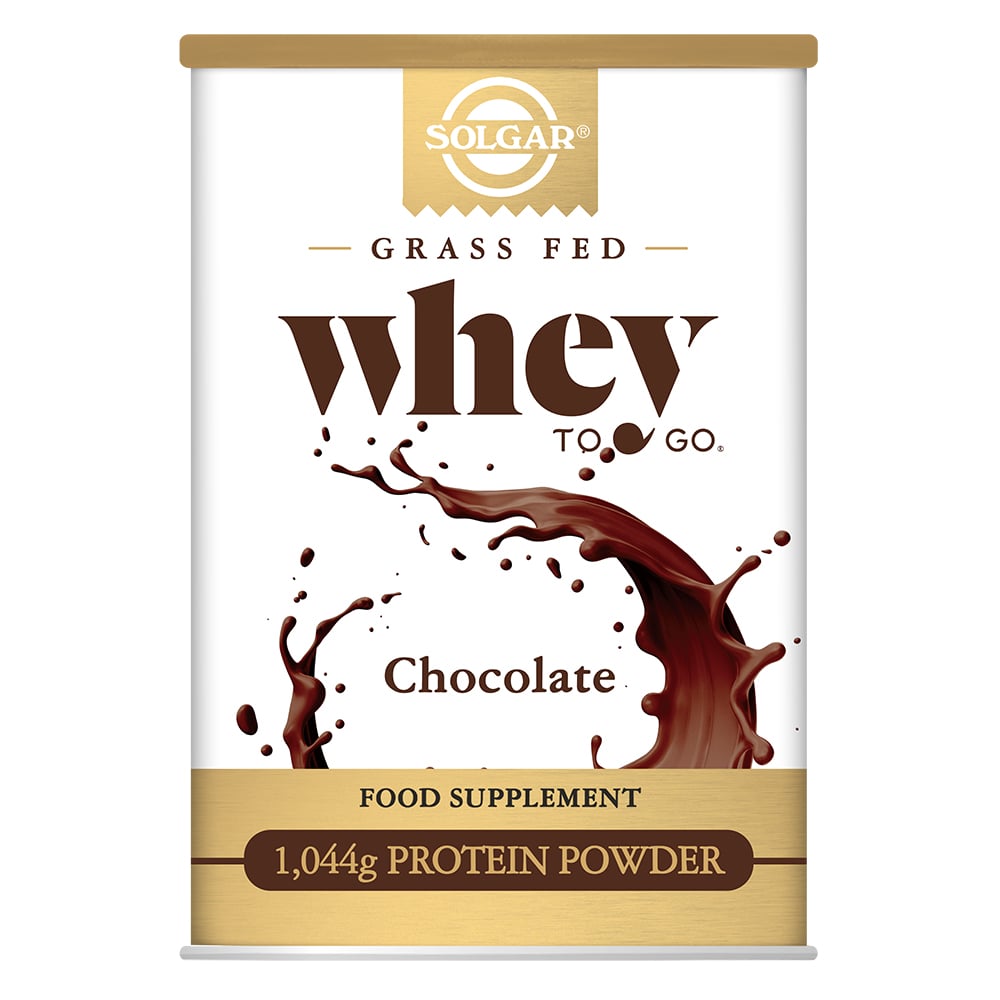 Solgar - Whey To Go® Whey Protein Powder Natural Chocolate Flavour