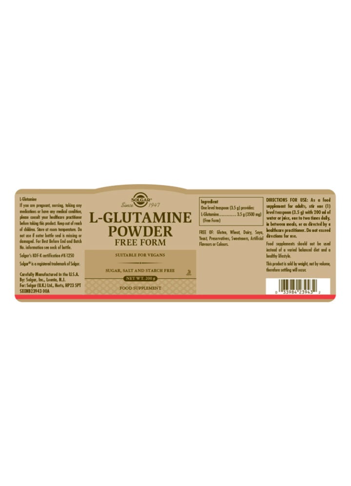 Solgar - L-Glutamine Powder