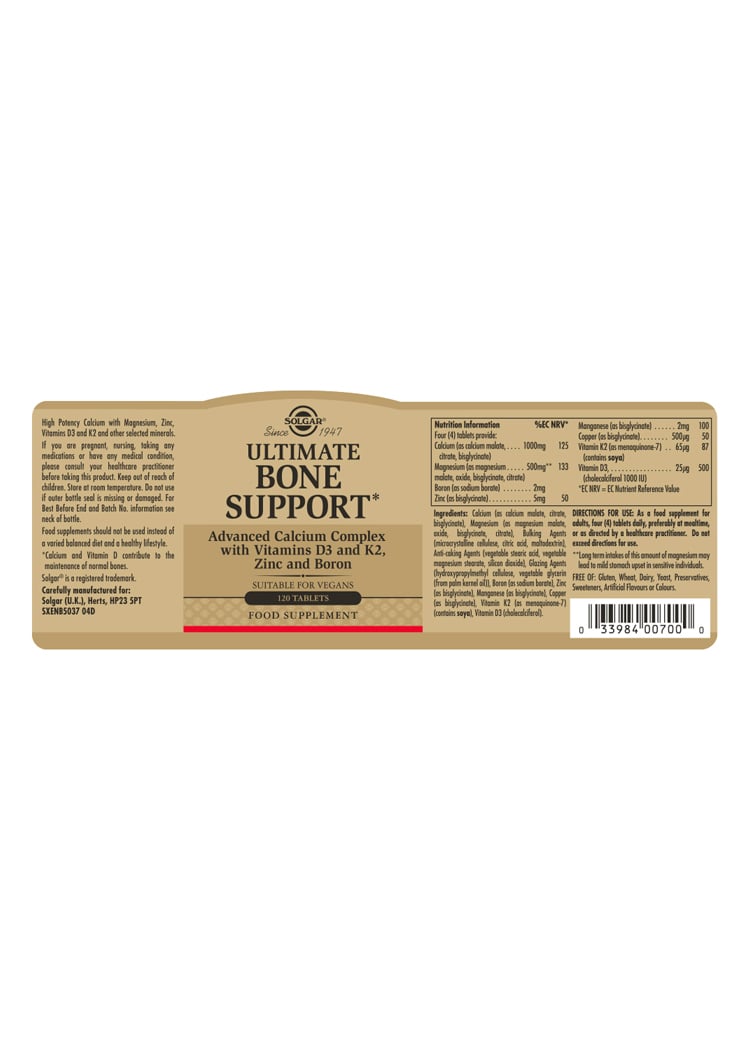Solgar - Ultimate Bone Support Tablets