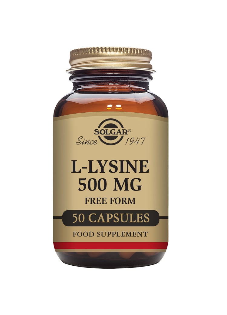 Solgar L-lysine 500mg 50 caps
